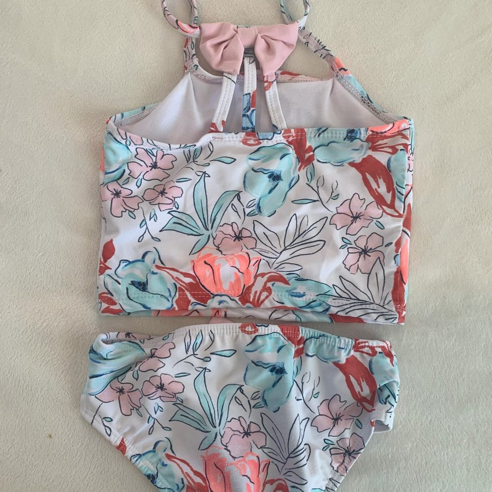 Crown and Ivy Girls size 4 swimwear bundle / 2 sets, 2 bottoms, 2 tops - Picture 5 of 9